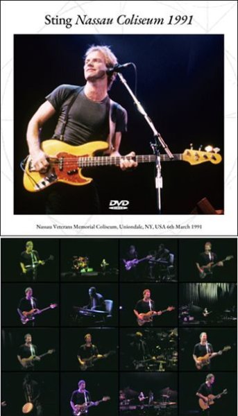 Photo1: STING - NASSAU COLISEUM 1991 DVDR [Uxbridge 2065] (1)