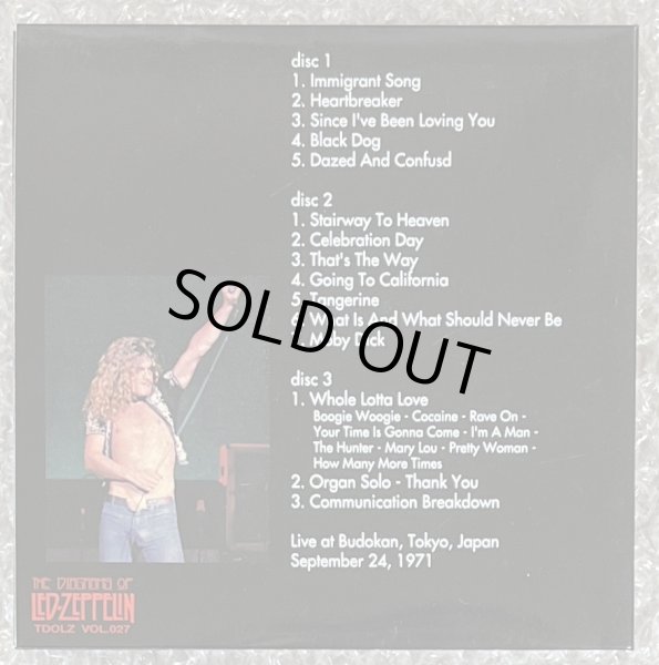 Photo2: LED ZEPPELIN - LIGHT & SHADE 3CD  [TDOLZ]  ★★★STOCK ITEM / OUT OF PRINT★★★ (2)