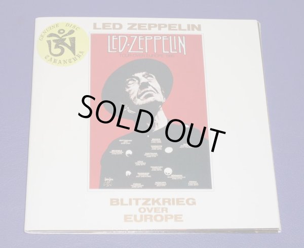 Photo1: LED ZEPPELIN - BLITZKRIEG OVER EUROPE 3CD [TARANTURA]  ★★★STOCK ITEM / OUT OF PRINT / VERY RARE★★★ (1)