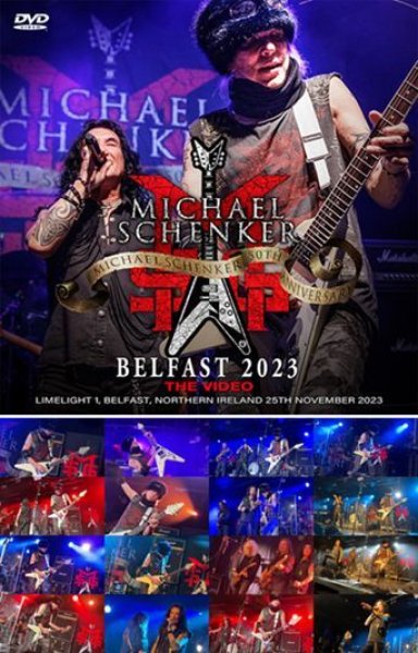 Photo1: MICHAEL SCHENKER GROUP - BELFAST 2023: THE VIDEO DVDR [Shades 1916] (1)