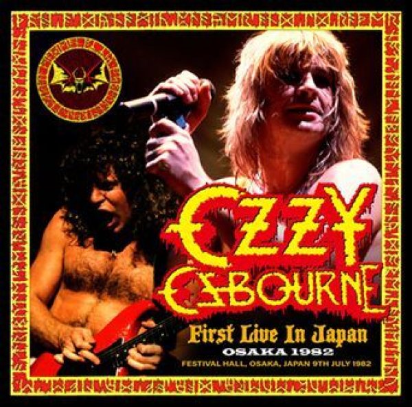 Photo1: OZZY OSBOURNE - FIRST LIVE IN JAPAN: OSAKA 1982 2CDR [Shades 1908] (1)