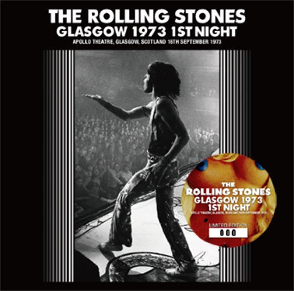 Photo1: THE ROLLING STONES - GLASGOW 1973 1ST NIGHT CD (1)
