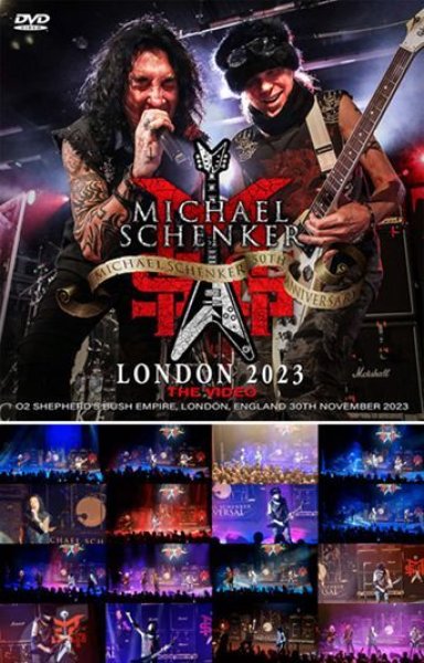 Photo1: MICHAEL SCHENKER GROUP - LONDON 2023 The Video DVDR [Shades 1914] (1)