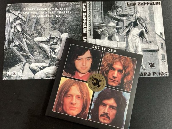 Photo1: LED ZEPPELIN - LET IT ZEP 3CD [TARANTURA] ★★★STOCK ITEM / OUT OF PRINT / VERY RARE★★★ (1)