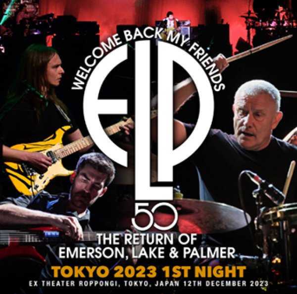 Photo1: THE RETURN OF EMERSON LAKE & PALMER - TOKYO 2023 1ST NIGHT 2CDR [Amity 735] (1)