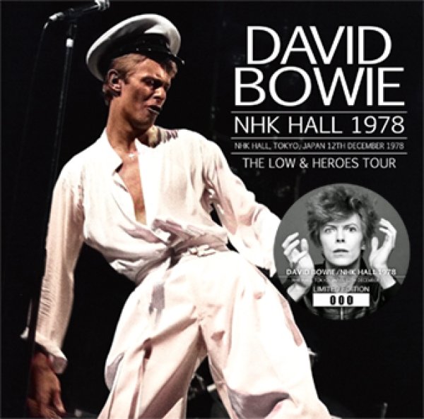 Photo1: DAVID BOWIE - NHK HALL 1978 2CD plus Bonus DVDR "DEFINITIVE TOKYO 1978"  [Wardour-584]  (1)