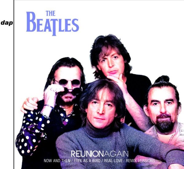 Photo1: THE BEATLES - REUNION AGAIN NOW AND THEN / FREE AS A BIRD / REAL LOVE : REMIX VERSIONS 2CD [DAP] (1)