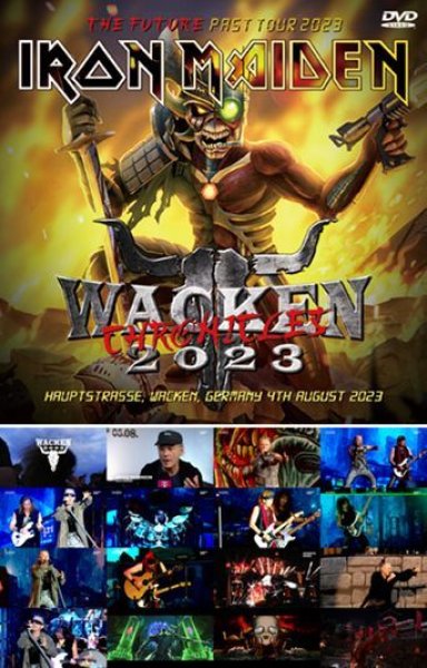 Photo1: IRON MAIDEN - WACKEN CHRONICLES 2023 DVDR [Shades 1921] (1)