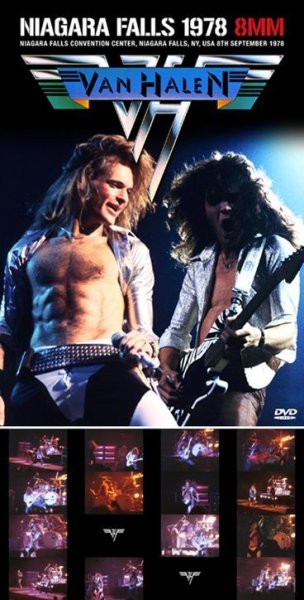 Photo1: VAN HALEN - NIAGARA FALLS 1978 8mm DVDR [Shades 1928] (1)