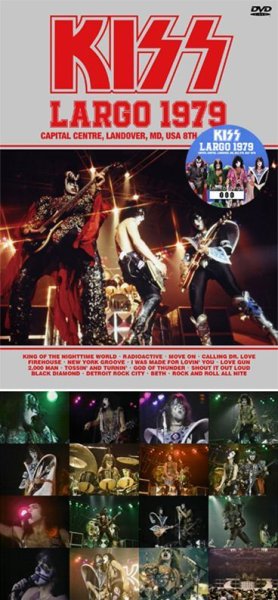 Photo1: KISS - LARGO 1979 DVD [ZODIAC 639] (1)