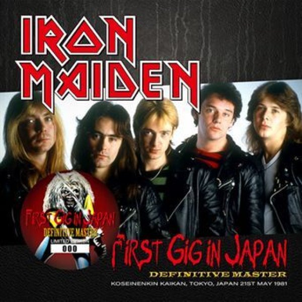 Photo1: IRON MAIDEN - FIRST GIG IN JAPAN: DEFINITIVE MASTER 2CD [ZODIAC 642] (1)