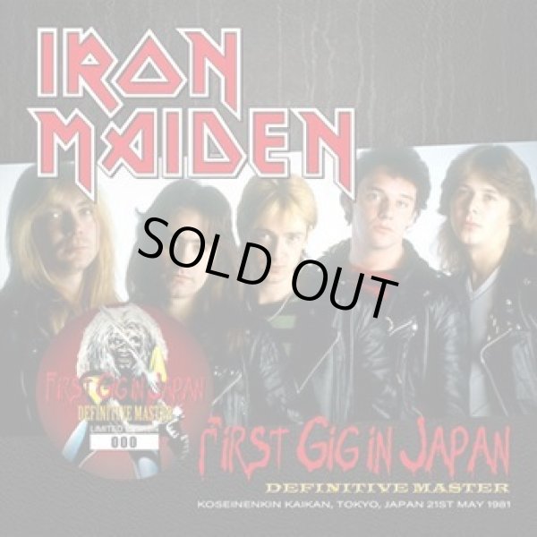 Photo1: IRON MAIDEN - FIRST GIG IN JAPAN: DEFINITIVE MASTER 2CD [ZODIAC 642] ★★★STOCK ITEM / HOT WINTER SALE★★★ (1)