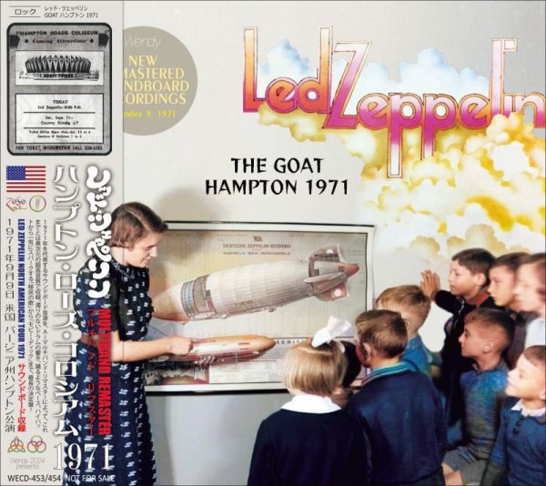 Photo1: LED ZEPPELIN - 1971 THE GOAT HAMPTON 2CD [WENDY] (1)