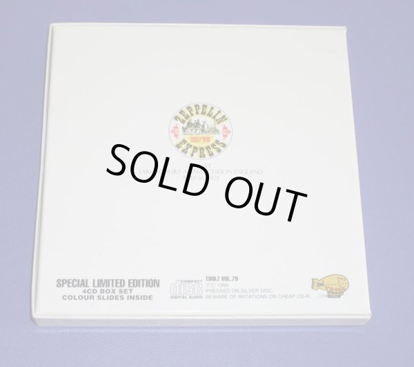 Photo2: LED ZEPPELIN - WELCOME TO THE SHOW! 4CD BOX SET VERY RARE LIMITED EDITION [TDOLZ] ★★★STOCK ITEM / OUT OF PRINT★★★ (2)