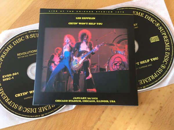 Photo1: LED ZEPPELIN – CRYIN' WON'T HELP YOU 2CD [EMPRESS VALLEY] ★★★STOCK ITEM / OUT OF PRINT★★★ (1)