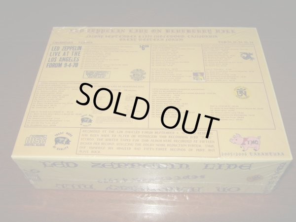 Photo2: LED ZEPPELIN - LIVE ON BLUEBERRY HILL 9CD 35th ANNIVERSARY BOX SET DELUXE EDITION [TARANTURA] ★★★STOCK ITEM / OUT OF PRINT / VERY RARE★★★ (2)
