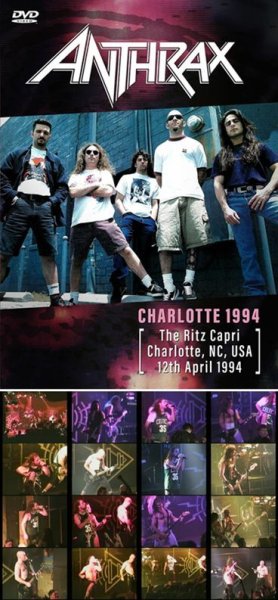 Photo1: ANTHRAX - CHARLOTTE 1994 DVDR [Shades 1925] (1)