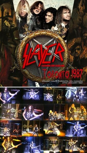 Photo1: SLAYER - TORONTO 1987: Featuring Tony Scaglione CDR + DVDR [Shades 1932] (1)