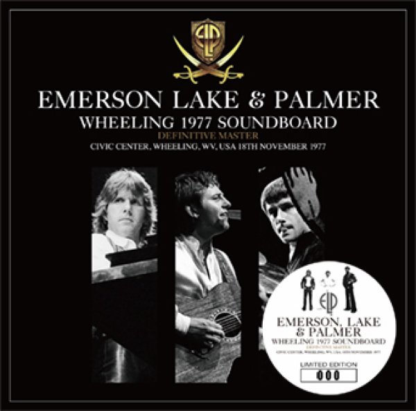 Photo1: EMERSON, LAKE & PALMER - WHEELING 1977 SOUNDBOARD: DEFINITIVE MASTER 2CD [Virtuoso 508/509] (1)