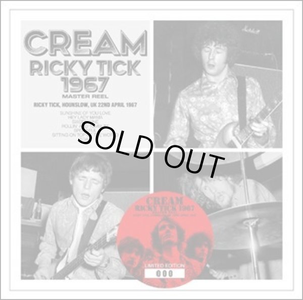 Photo1: CREAM - RICKY TICK 1967 MASTER REEL CD [Beano-274] ★★★STOCK ITEM / HOT SPRING SALE★★★ (1)
