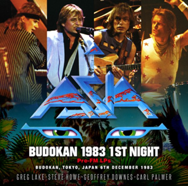 Photo1: ASIA - BUDOKAN 1983 1ST NIGHT: Pre-FM LPs CDR [Amity 738] (1)