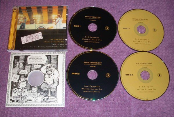 Photo4: LED ZEPPELIN - BOSTON CREAM PIE 4CD INCL VERY RARE PROMO [EMPRESS VALLEY] ★★★STOCK ITEM / OUT OF PRINT / VERY RARE★★★ (4)