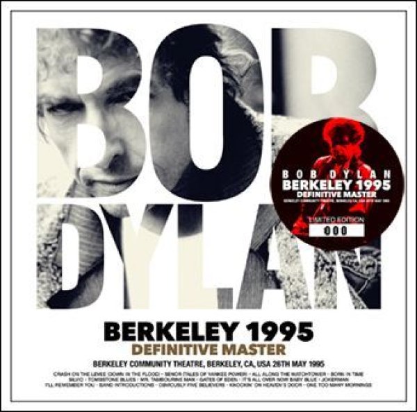 Photo1: BOB DYLAN - BERKELEY 1995 DEFINITIVE MASTER 2CD [ZION-267] (1)