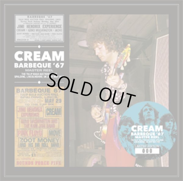 Photo1: CREAM - BARBEQUE 1967 MASTER REEL CD [Beano-275] ★★★STOCK ITEM / HOT SPRING SALE★★★  (1)