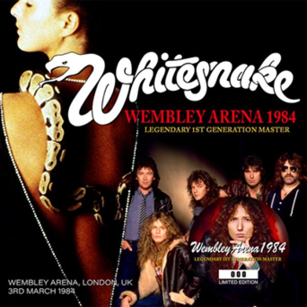 Photo1: WHITESNAKE - WEMBLEY ARENA 1984: LEGENDARY 1ST GENERATION MASTER 2CD [ZODIAC 646] (1)