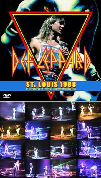 Photo1: DEF LEPPARD - ST. LOUIS 1988 2DVDR [Shades 1937] (1)