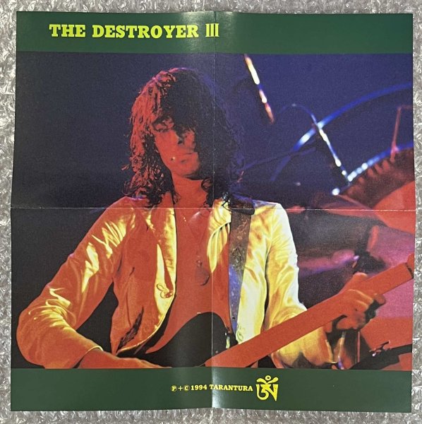 Photo4: LED ZEPPELIN - THE DESTROYER III 3CD WITH POSTER  [TARANTURA] ★★★STOCK ITEM / OUT OF PRINT / SPECIAL PRICE★★★ (4)