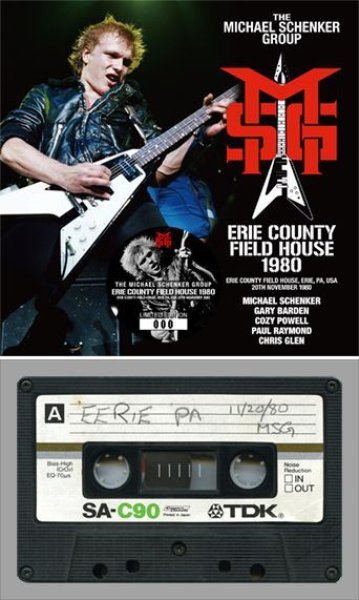 Photo1: THE MICHAEL SCHENKER GROUP - ERIE COUNTY FIELD HOUSE 1980 CD [ZODIAC 644] (1)