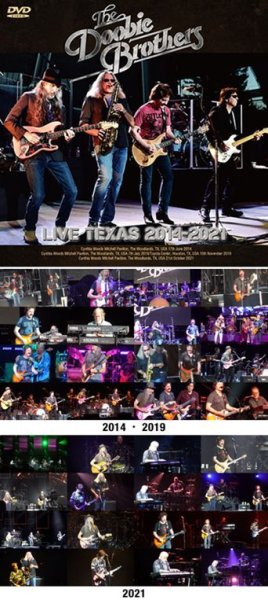Photo1: THE DOOBIE BROTHERS - LIVE TEXAS 2014-2021 2DVDR [Uxbridge 2117] (1)