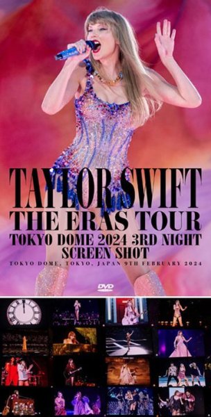 Photo1: TAYLOR SWIFT - TOKYO DOME 2024 3RD NIGHT: SCREEN SHOT 2DVDR [Uxbridge 2134] (1)