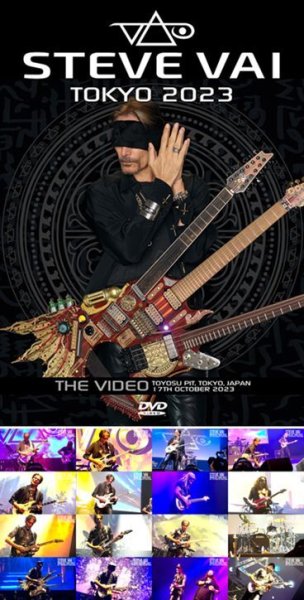 Photo1: STEVE VAI - TOKYO 2023: THE VIDEO DVDR [Shades 1939] (1)