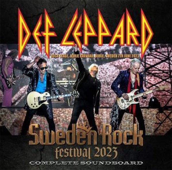 Photo1: DEF LEPPARD - SWEDEN ROCK FESTIVAL 2023 COMPLETE SOUNDBOARD 2CDR [Shades 1946] (1)