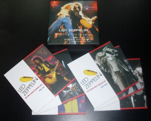 Photo3: LED ZEPPELIN - CHASING THE DRAGON 6CD + CD WITH REEMPLACE CD BOX [EMPRESS VALLEY] ★★★STOCK ITEM / OUT OF PRINT / MEGA RARE★★★ (3)