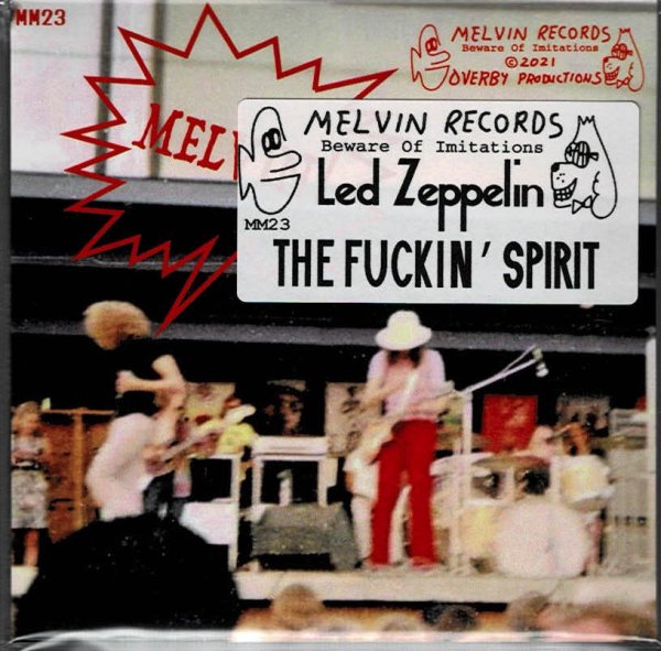 Photo1: LED ZEPPELIN - "THE FUCKIN' SPIRIT" CD [MELVIN RECORDS / TARANTURA] ★★★STOCK ITEM / OUT OF PRINT / VERY RARE★★★ (1)