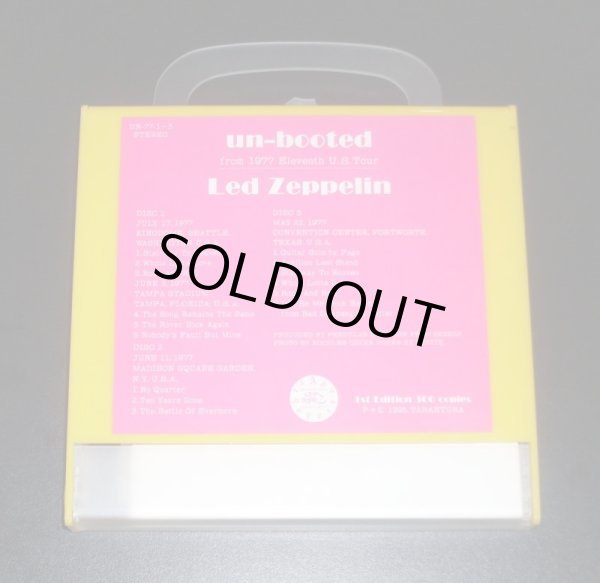 Photo2: LED ZEPPELIN - UN-BOOTED 3CD  [TARANTURA] ★★★STOCK ITEM / OUT OF PRINT / VERY RARE★★★ (2)