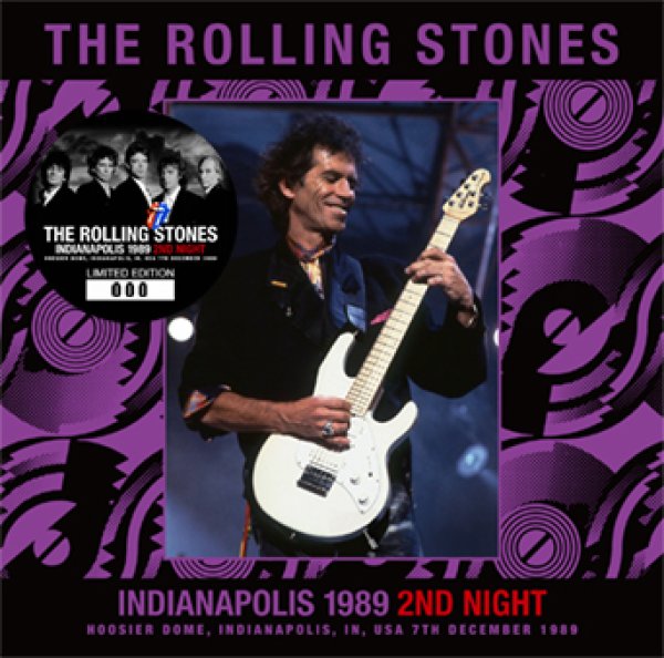 Photo1: THE ROLLING STONES - INDIANAPOLIS 1989 2ND NIGHT 2CD (1)