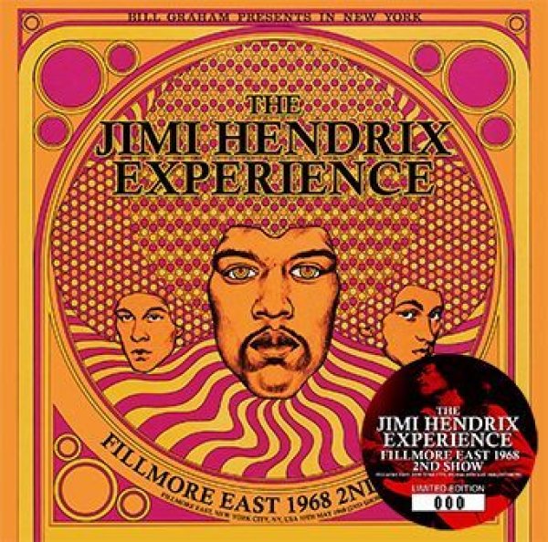 Photo1: THE JIMI HENDRIX EXPERIENCE - FILLMORE EAST 1968 2ND SHOW CD (1)