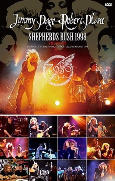 Photo2: JIMMY PAGE & ROBERT PLANT - SHEPHERDS BUSH 1998 MULTITRACK MASTER 2CD 2nd Press plus Bonus DVDR "SHEPHERDS BUSH 1998 THE VIDEO" [Wardour-224]  (2)