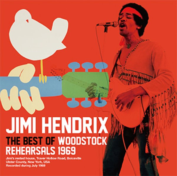 Photo1: JIMI HENDRIX - THE BEST OF WOODSTOCK REHEARSALS 1969 CD (1)