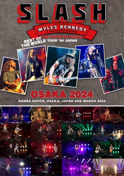 Photo1: SLASH Featuring MYLES KENNEDY AND THE CONSPIRATORS - OSAKA 2024 2CDR + DVDR [Shades 1966] (1)