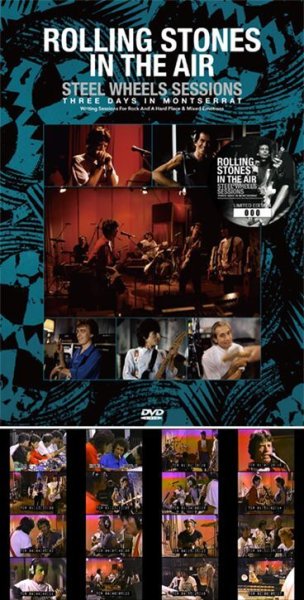 Photo1: THE ROLLING STONES - IN THE AIR: STEEL WHEELS SESSIONS 2DVD "THREE DAYS IN MONTSERRAT" (1)