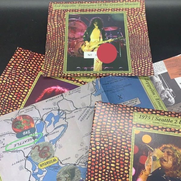 Photo7: LED ZEPPELIN - EMERGENCE OF GREAT MONSTER BOX 13CD LIMITED 200 COPIES ONLY!!!  [EMPRESS VALLEY] ★★★STOCK ITEM / OUT OF PRINT / 1st EDITION★★★ (7)