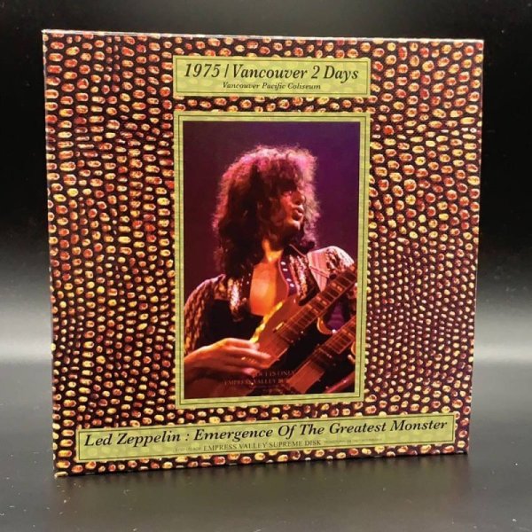 Photo5: LED ZEPPELIN - EMERGENCE OF GREAT MONSTER BOX 13CD LIMITED 200 COPIES ONLY!!!  [EMPRESS VALLEY] ★★★STOCK ITEM / OUT OF PRINT / 1st EDITION★★★ (5)