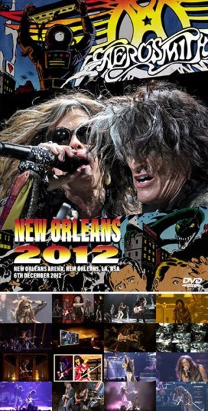 Photo1: AEROSMITH - NEW ORLEANS 2012 DVDR [Shades 1959] (1)