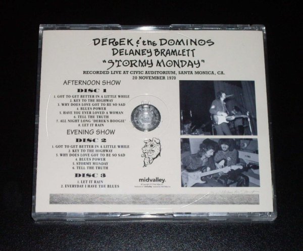 Photo2: DEREK AND THE DOMINOS - STORMY MONDAY 3CD [MID VALLEY VALLEY] ★★★STOCK ITEM / OUT OF PRINT★★★ (2)