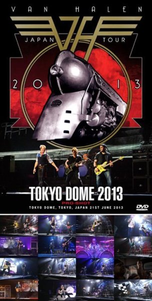 Photo1: VAN HALEN - TOKYO DOME 2013: PRO-SHOT DVDR [Shades 1969] (1)